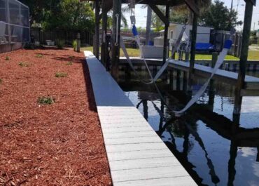 Seawall and Composite Dock Repair Brevard County FL