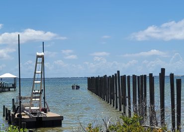 Dock Piling Installation