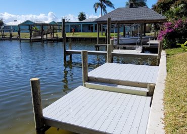 Kayak Slip and Dock Builder Composite Decking