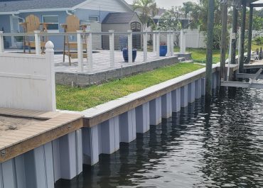 Composite Decking & Seawall Installation