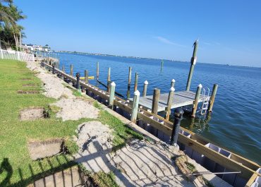 Composite Decking & Seawall Installation