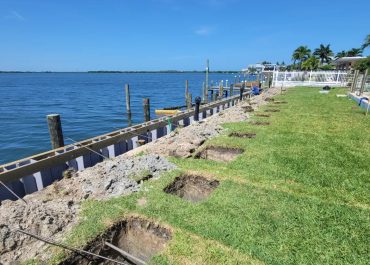 Composite Decking & Seawall Installation