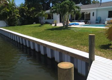 Composite Decking & Seawall Installation