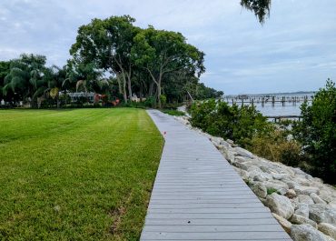Coquina Seawall and Topper