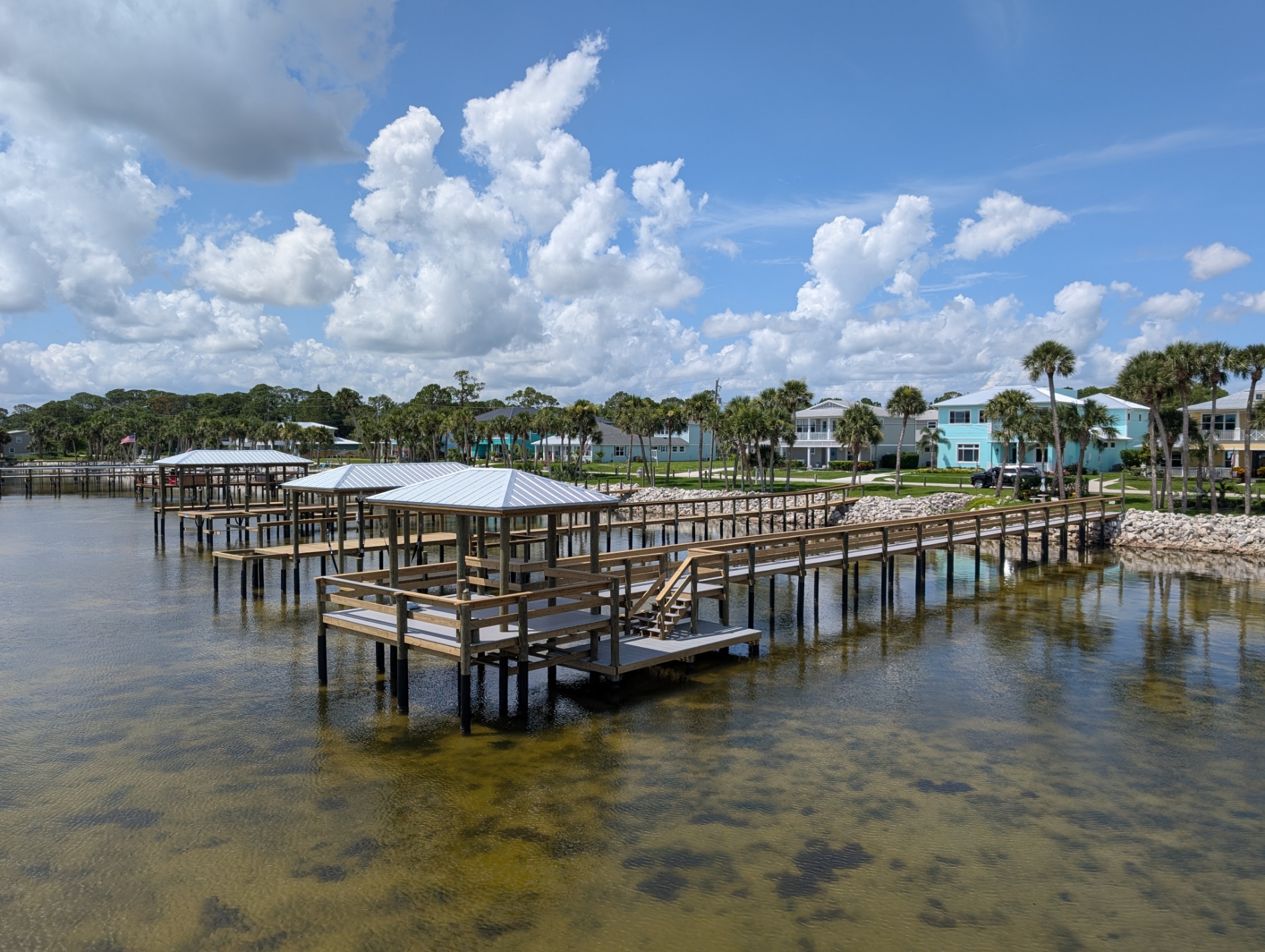 New Dock Installation By Integrity Marine